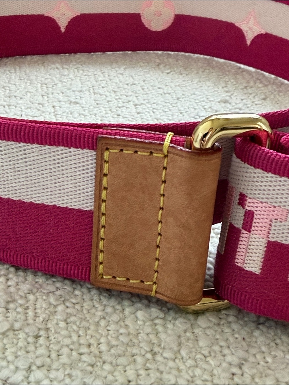 Louis Vuitton Jacquard Speedy Bandoulière strap - Picture 5 of 8